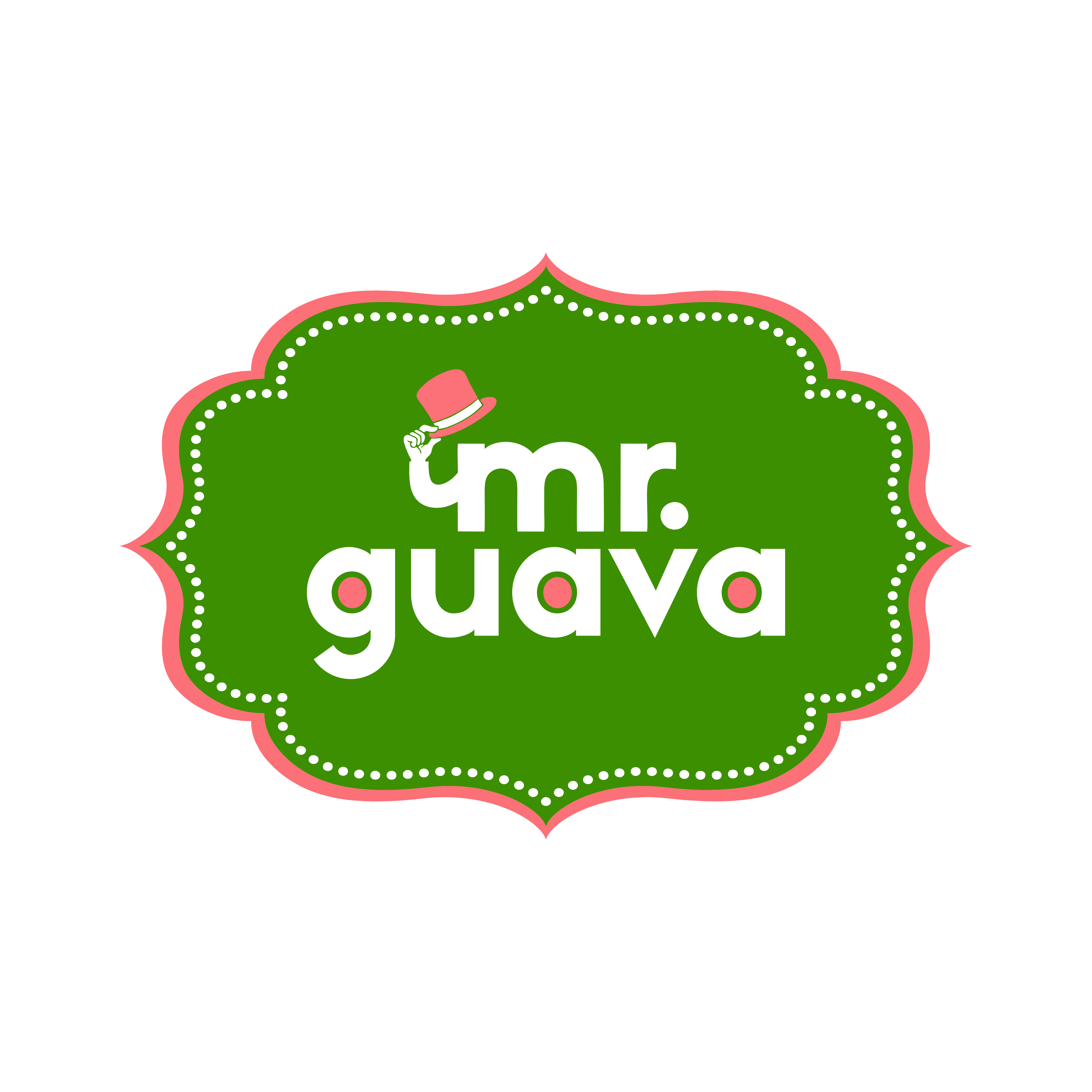 MR. Guava fruit beverage badge